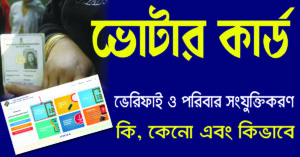 ভোটার লিস্ট আপডেট বাধ্যতামূলক । মোবাইল ও কম্পিউটার থেকে করা যাবে বাড়িতে বসেই।